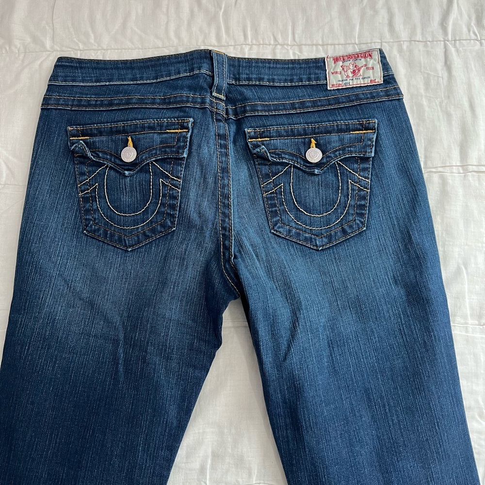 Dark wash True Religion “Jodie” jeans